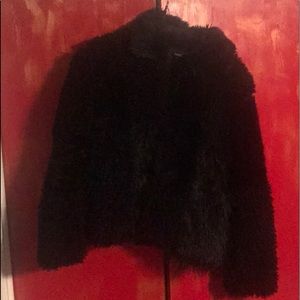Faux fur jacket